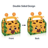 Bring Fun to Your Event with Jungle Animal Portable Party Favor Boxes