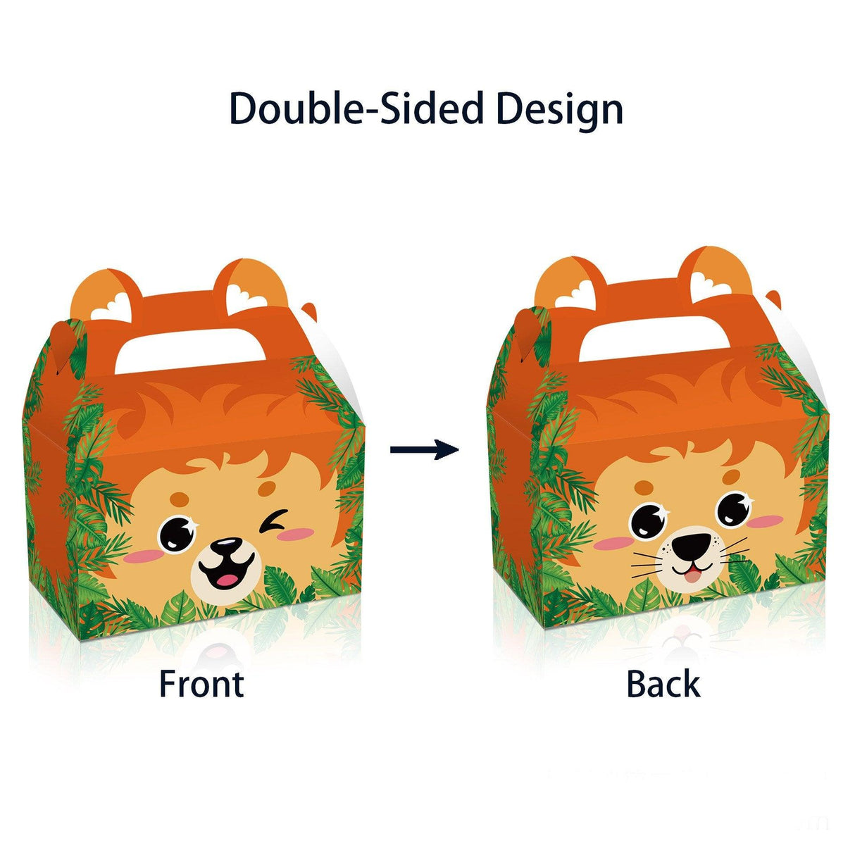 Bring Fun to Your Event with Jungle Animal Portable Party Favor Boxes