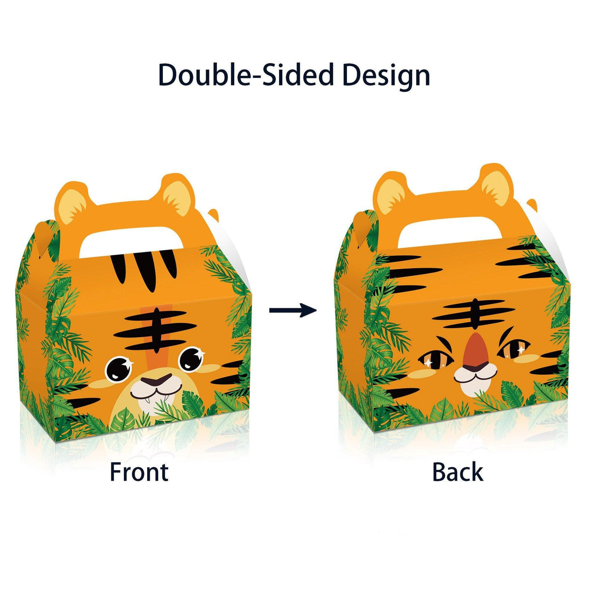 Bring Fun to Your Event with Jungle Animal Portable Party Favor Boxes