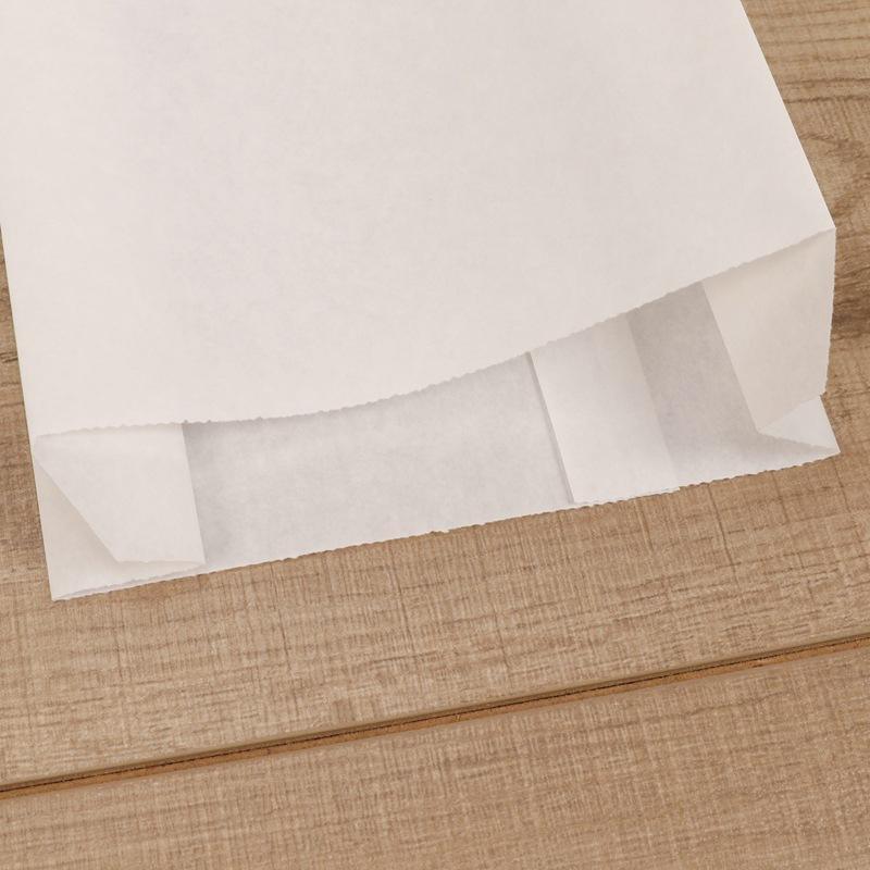 Bulk White Paper Bags - Ideal for Packaging and Carrying