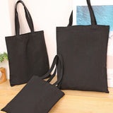 Canvas Tote Bag 5PCS Cotton Customizable