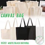 Canvas Tote Bag 5PCS Cotton Customizable