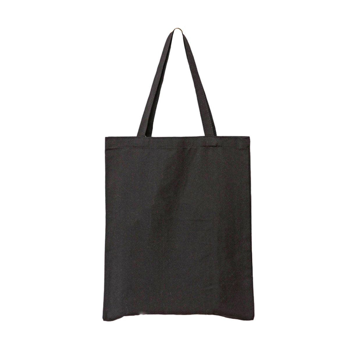 Canvas Tote Bag 5PCS Cotton Customizable