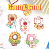 Cartoon Pattern Children's Lollipop Decorative Paper Card