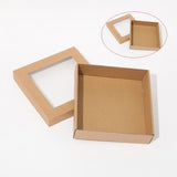 Catering Grazing Boxes/Trays 10PCS Kraft Windows Disposable - Discount Packaging Warehouse