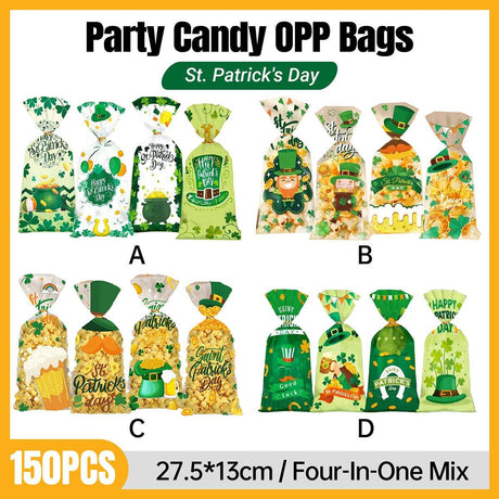 Celebrate with Festive St. Patrick's Day Cookie Bags