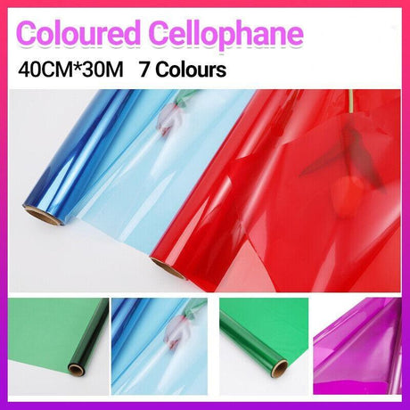 Cellophane for wrapping gifts