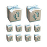 50pcs-Blue-Foot