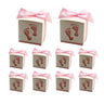 50pcs-Pink-Foot