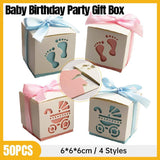 Charming Baby Birthday Party Favor Boxes for Memorable Celebrations