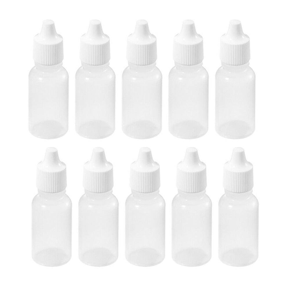 Clear Plastic Empty Dropper Bottles 50PCS 5ml PE - Discount Packaging Warehouse