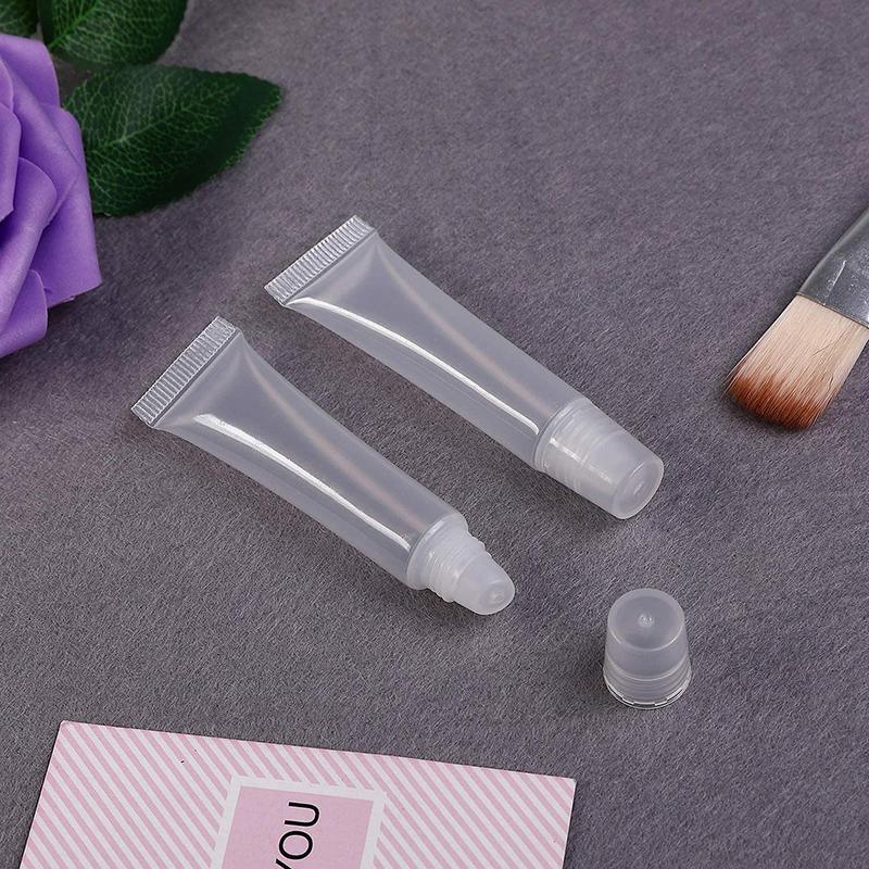 Clear Lip Balm Tubes 20PCS 8ml Squeeze Bottles - Discount Packaging Warehouse