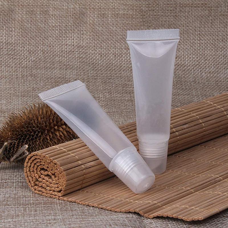 Clear Lip Balm Tubes 20PCS 8ml Squeeze Bottles - Discount Packaging Warehouse