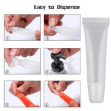 Clear Lip Balm Tubes 20PCS 8ml Squeeze Bottles - Discount Packaging Warehouse