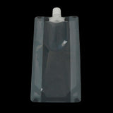 Clear Plastic Flask 20PCS PE Leak-Proof Bags for Outdoor Events