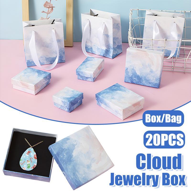 Cloud Jewelry Box Set 20PCS Cardboard