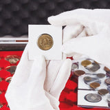Coin Holders 50PCS 27.5mmx10cm Clear Window Display Storage Cases - Discount Packaging Warehouse