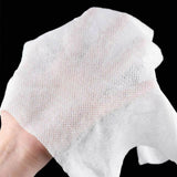 Compressed Towels 200PCS White Tablet Wash Cloth Spunlace Nonwoven Fabric - Discount Packaging Warehouse