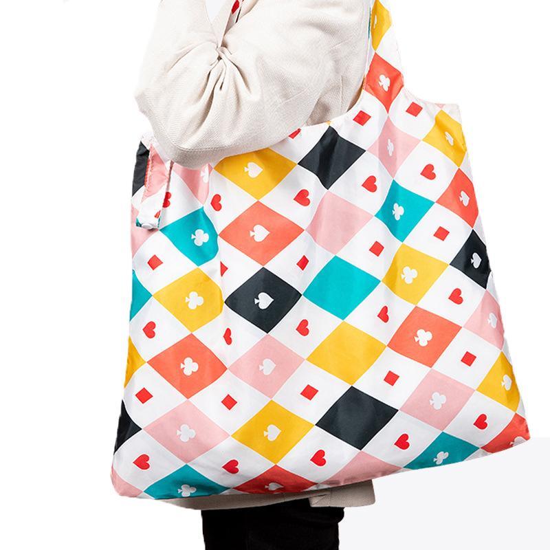 Stylish and durable foldable shopping bag