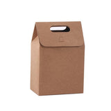 Eco-friendly brown paper bags with handles