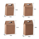 Eco-friendly brown paper bags with handles