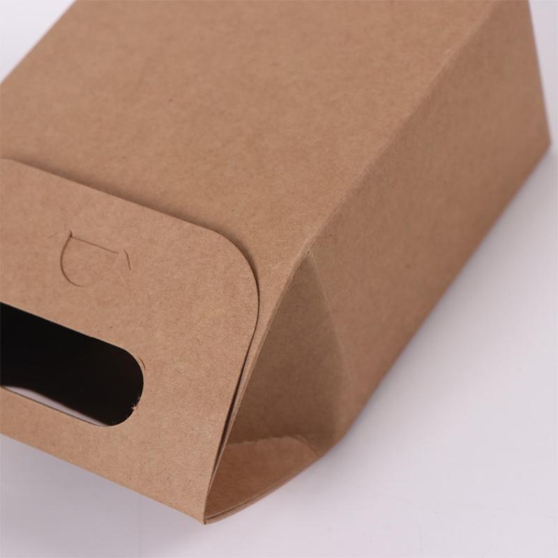 Eco-friendly brown paper bags with handles