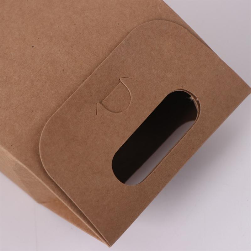 Eco-friendly brown paper bags with handles