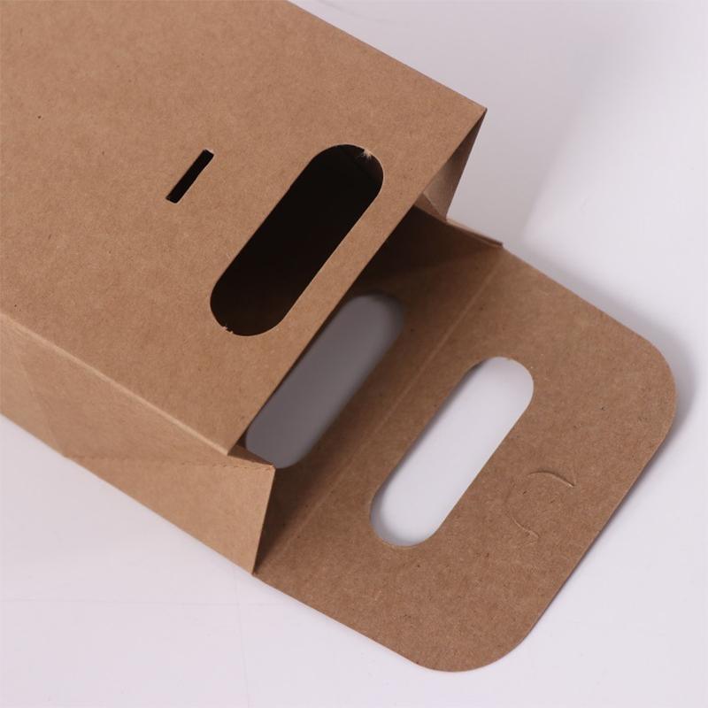 Eco-friendly brown paper bags with handles