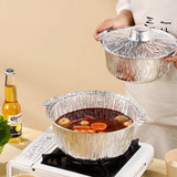 Convenient Cooking with Disposable Aluminum Foil Pot