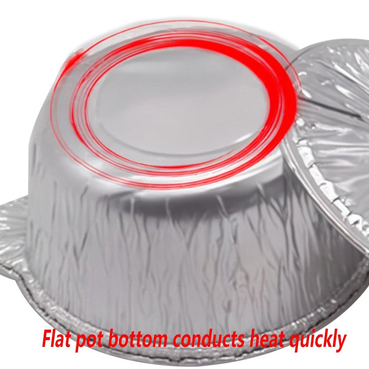 Convenient Cooking with Disposable Aluminum Foil Pot