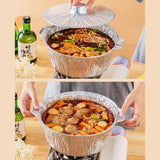 Convenient Cooking with Disposable Aluminum Foil Pot