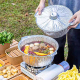 Convenient Cooking with Disposable Aluminum Foil Pot