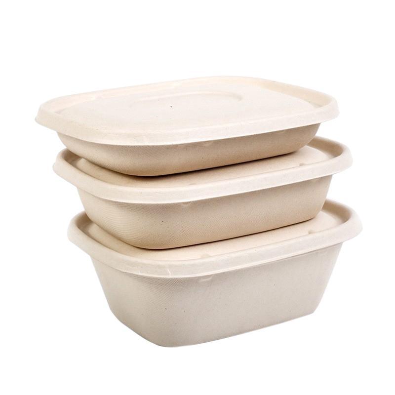 Takeaway containers with secure lids