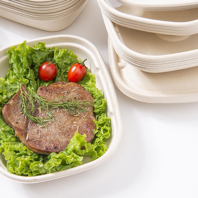 Takeaway containers with secure lids