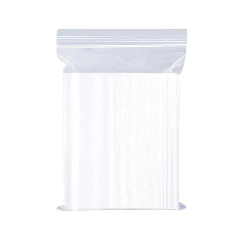 Resealable ZipLock Plastic Bags 100PCS 11Sizes | DPW – Discount ...