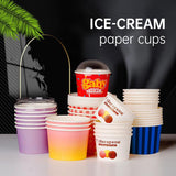 Custom Ice Cream Paper Cups - Discount Packaging Warehouse