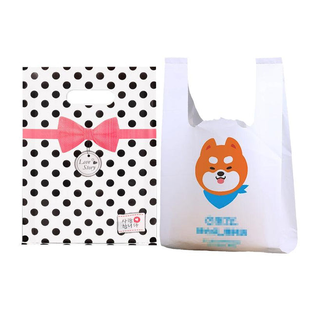 Custom Plastic Merchandise Bags - Discount Packaging Warehouse