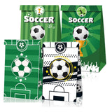 Customizable Football Theme Kraft Paper Bag Set