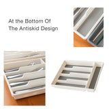 Cutlery Organizer 1PC 2Colours Kitchen Utensil Drawer Tray - Discount Packaging Warehouse