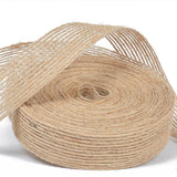 Elegant yarn ribbon for crafting and gift wrapping projects.