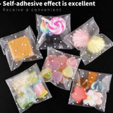 Dots Candy Packaging Bags 100PCS Self Adhesive Cookie Biscuit Gift Bags - Discount Packaging Warehouse