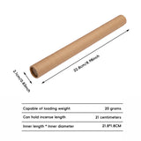 20PCS Kraft Paper Storage Tubes Moisture Resistant Cylindrical Packaging