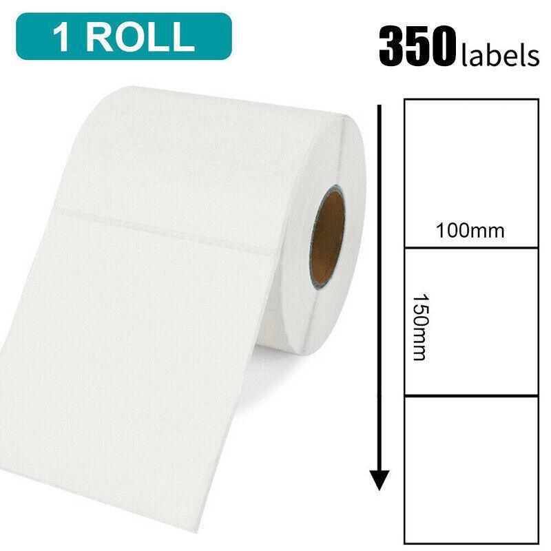 Direct Thermal Label 1-9ROLLS 100x150mmx350pcs - Discount Packaging Warehouse