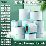 Roll of Thermal Printing Labels ready for use in a busy office setting
