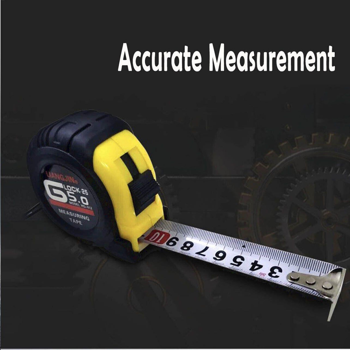 A professional using the best tape measure to accurately measure wood for a construction project.