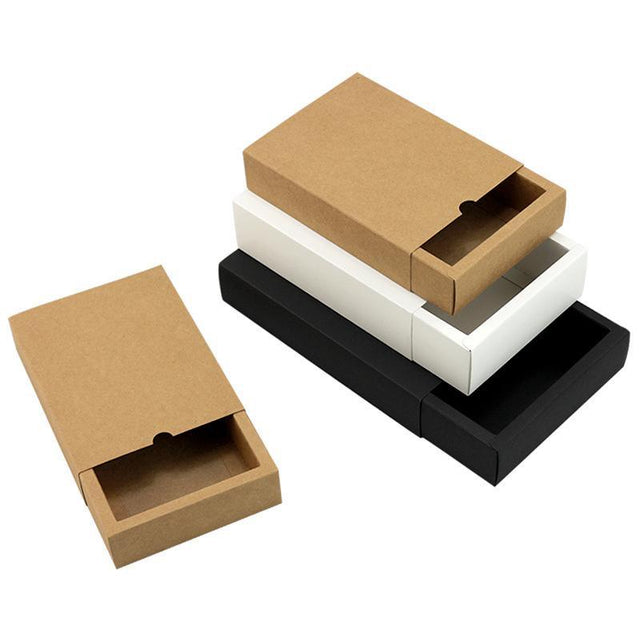 Set of durable pulling paper boxes for organized storage