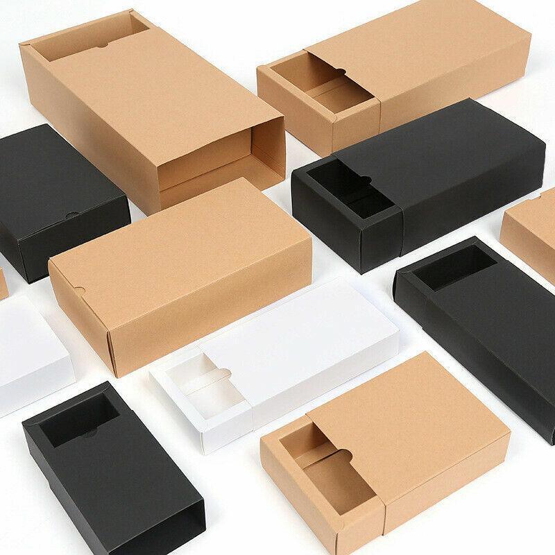 Set of durable pulling paper boxes for organized storage