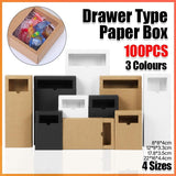 Set of durable pulling paper boxes for organized storage