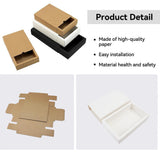 Set of durable pulling paper boxes for organized storage