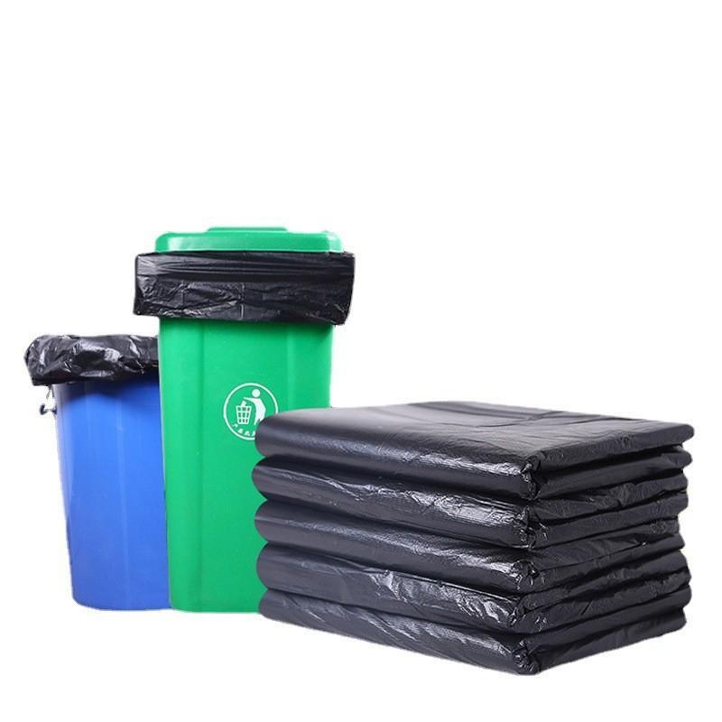 Durable large bin bags with drawstring closure